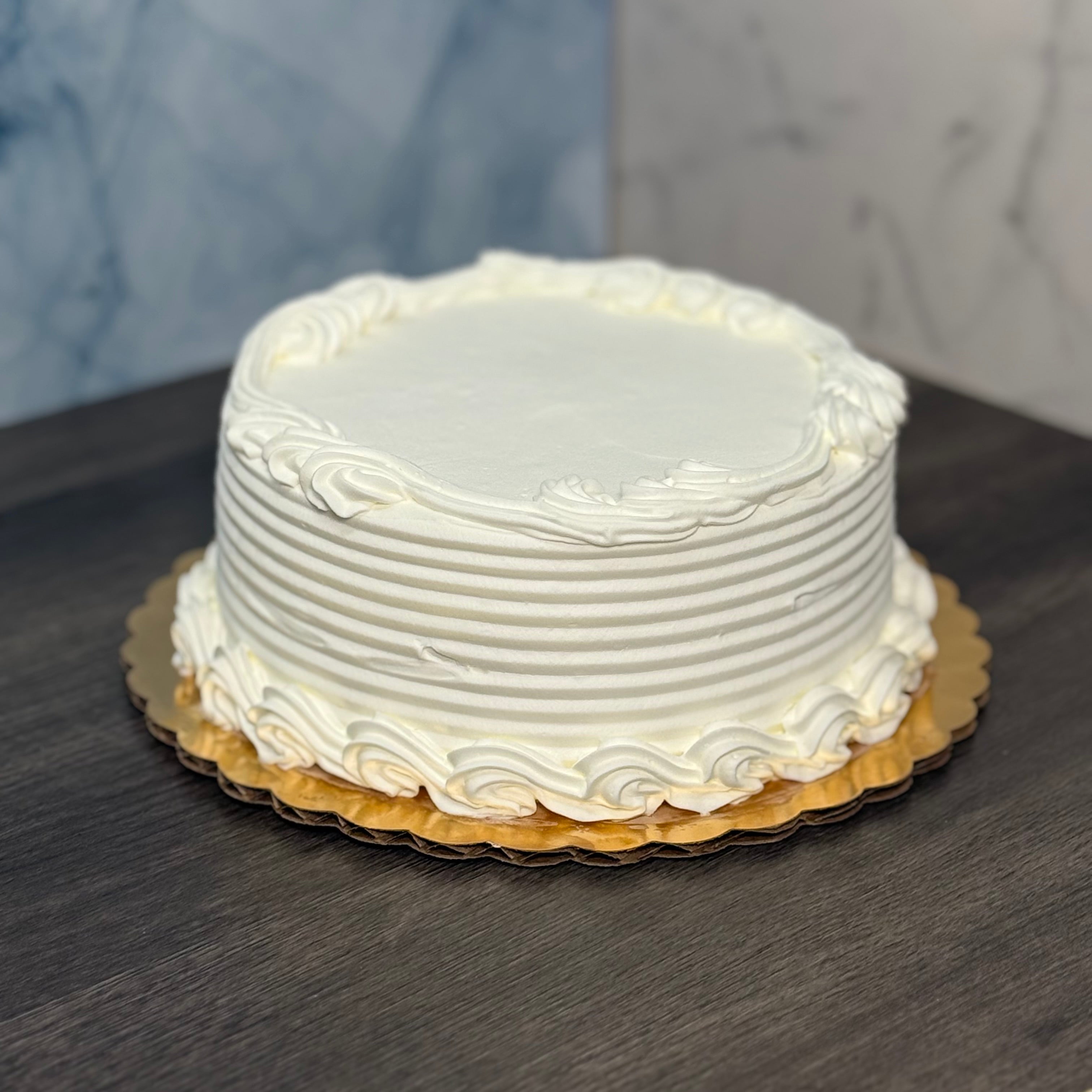 Simply Vanilla Eggless Cake