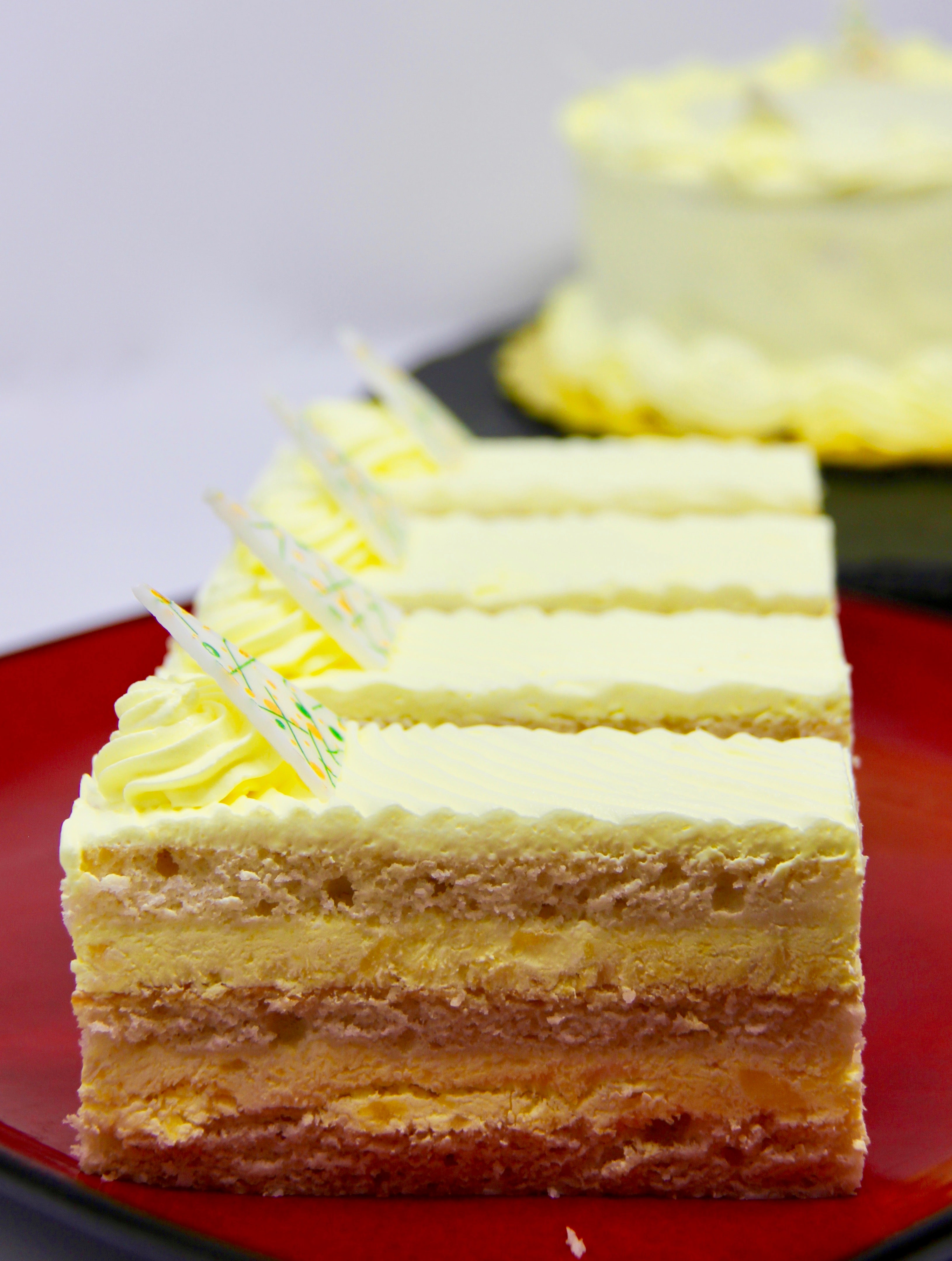 Pineapple Eggless Cake