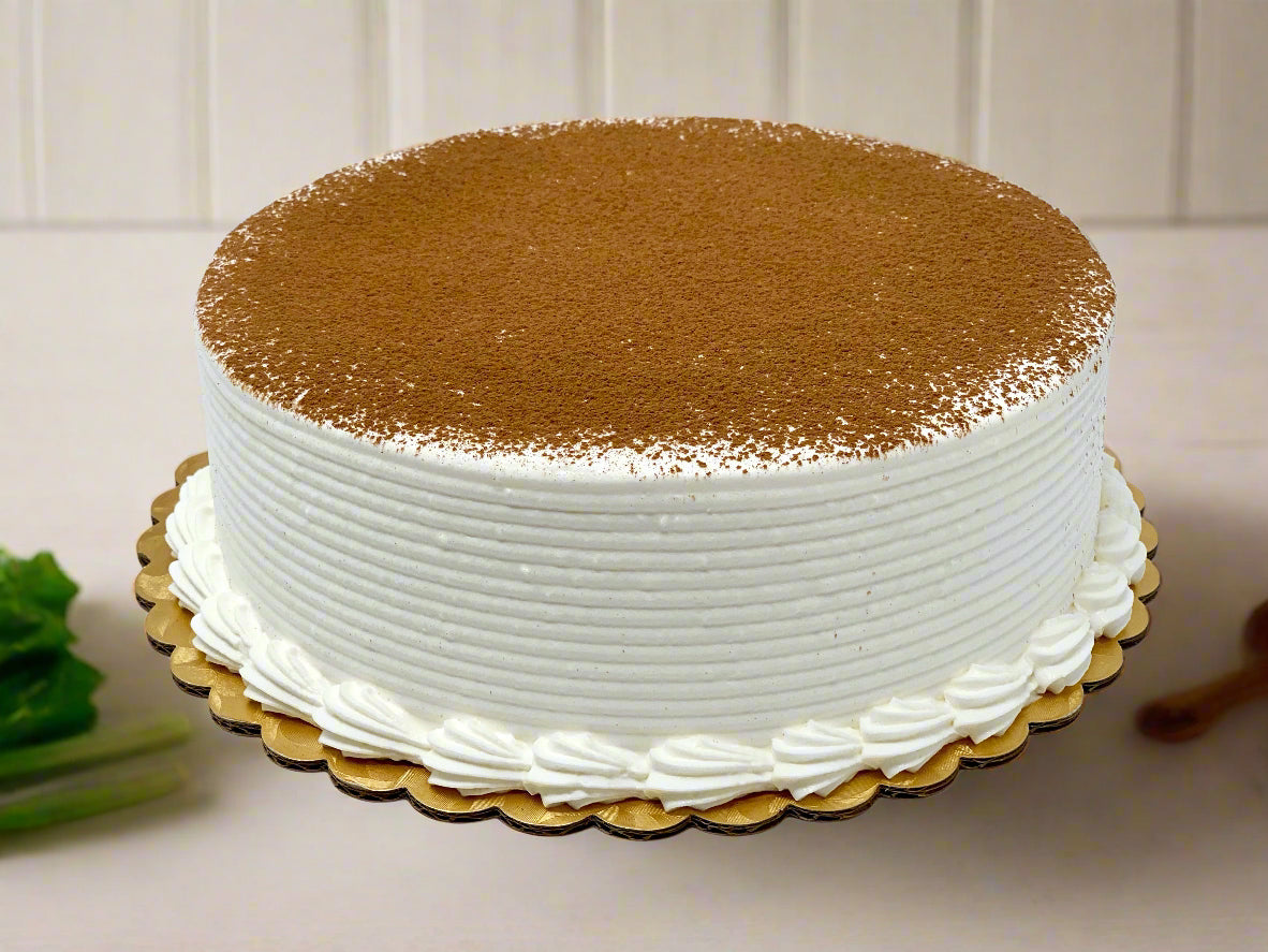 Tiramisu Eggless Cake