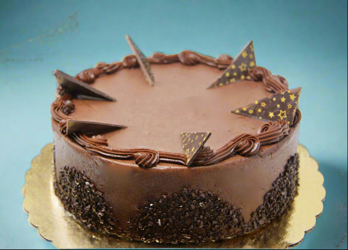 Ultimate Chocolate Fudge Eggless Cake