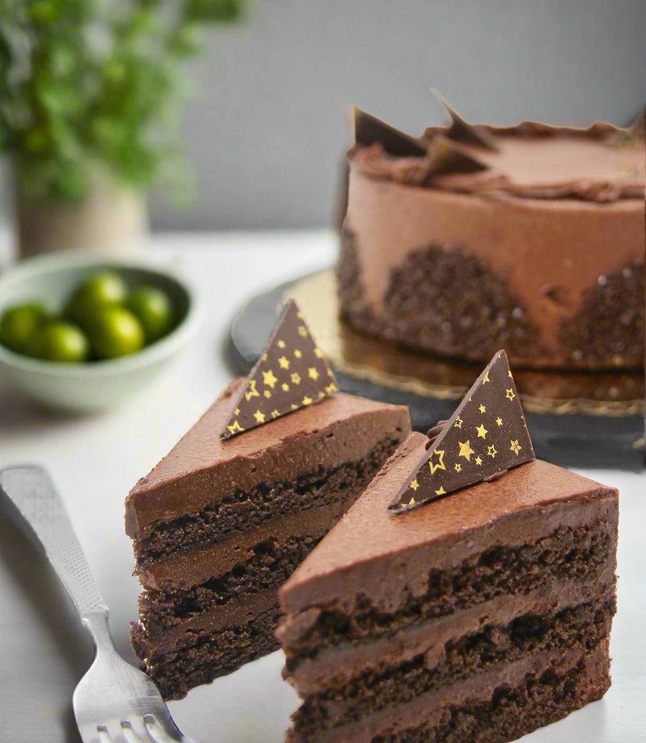 Ultimate Chocolate Fudge Eggless Cake